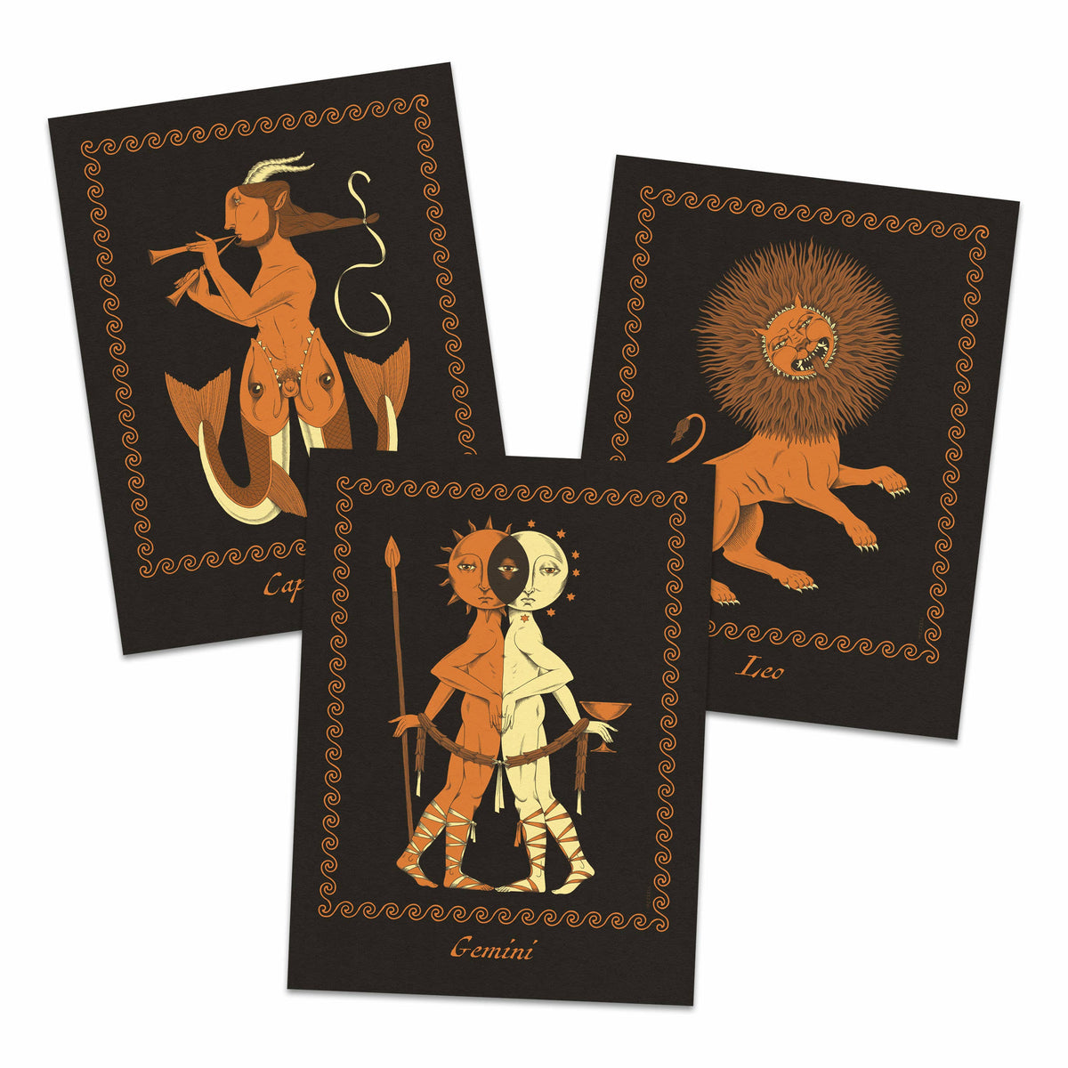Zodiac Prints by Studio Vermilio