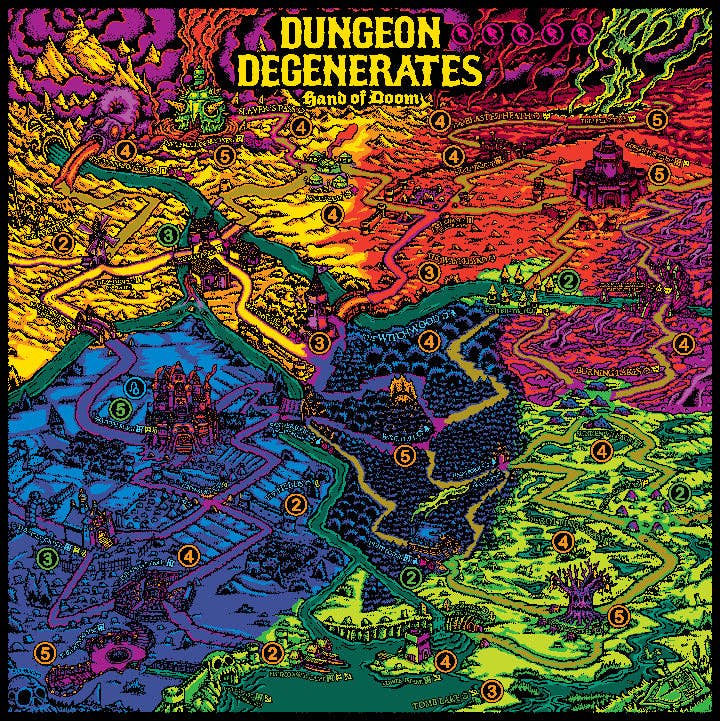 Dungeon Degenerates - Hand of Doom - Fifth Printing