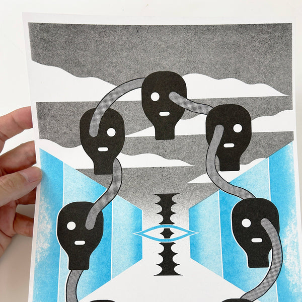 AMBIENT FRIEND - Conscience Riso Print
