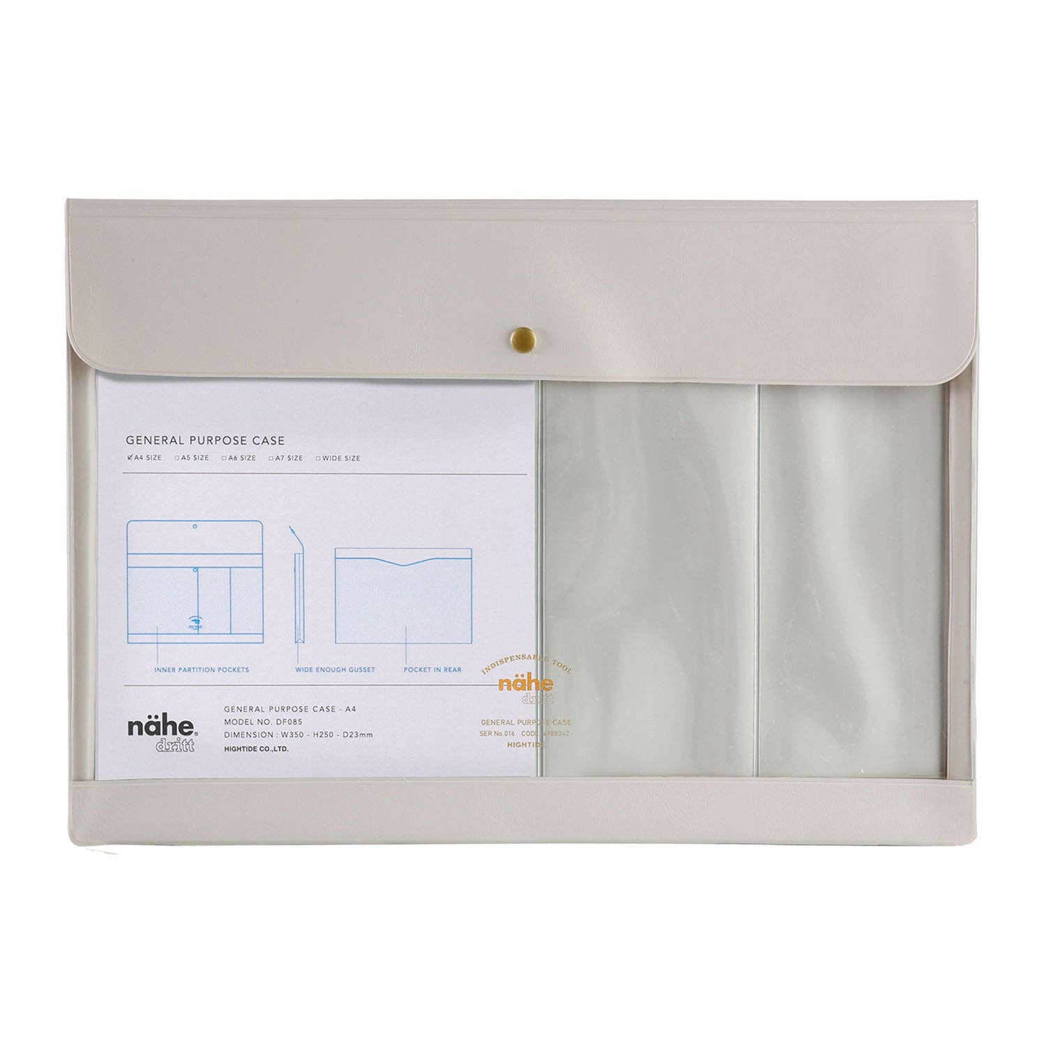 Penco - A4 General Purpose Case - Ivory