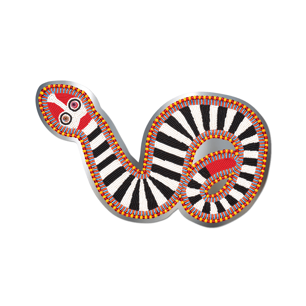 Snake by Jeffrey Gibson - Sticker