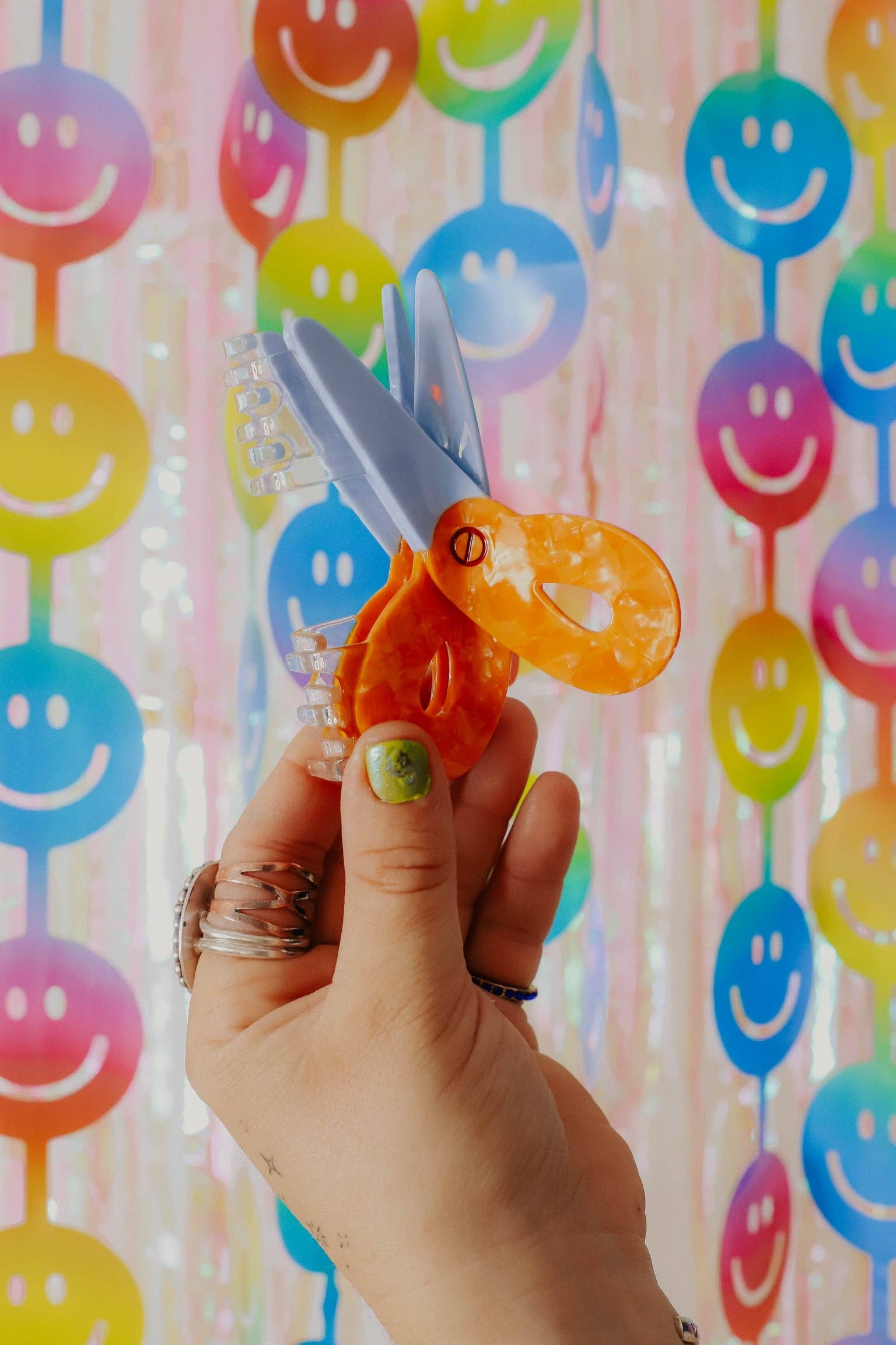 Scissors Hair Claw: Small