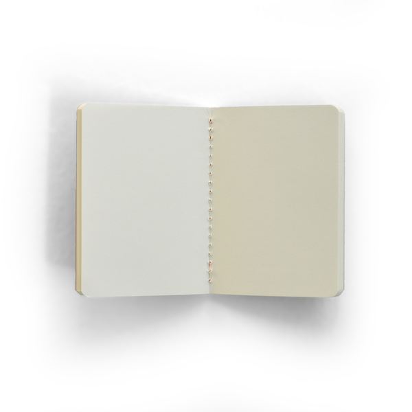 Marbled Pocket Notebook - Red and Brown