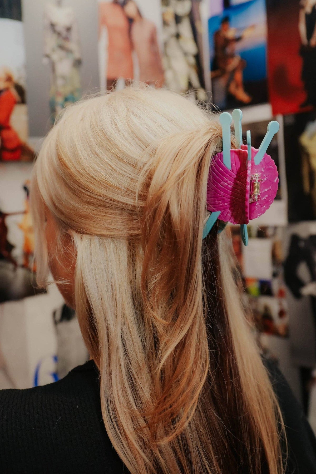 Knitting Needle Hair Claw: Perfect