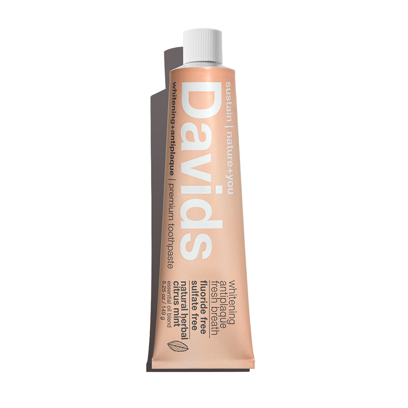 Davids Premium Toothpaste - Herbal Citrus Peppermint