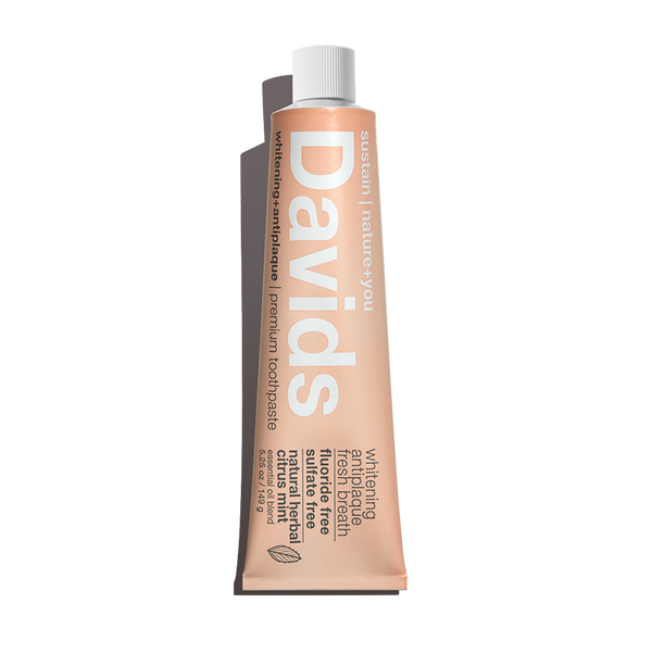 Davids Premium Toothpaste - Herbal Citrus Peppermint