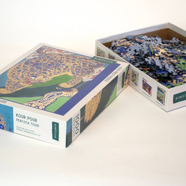 Kinstler Puzzles - Peacock Tiger