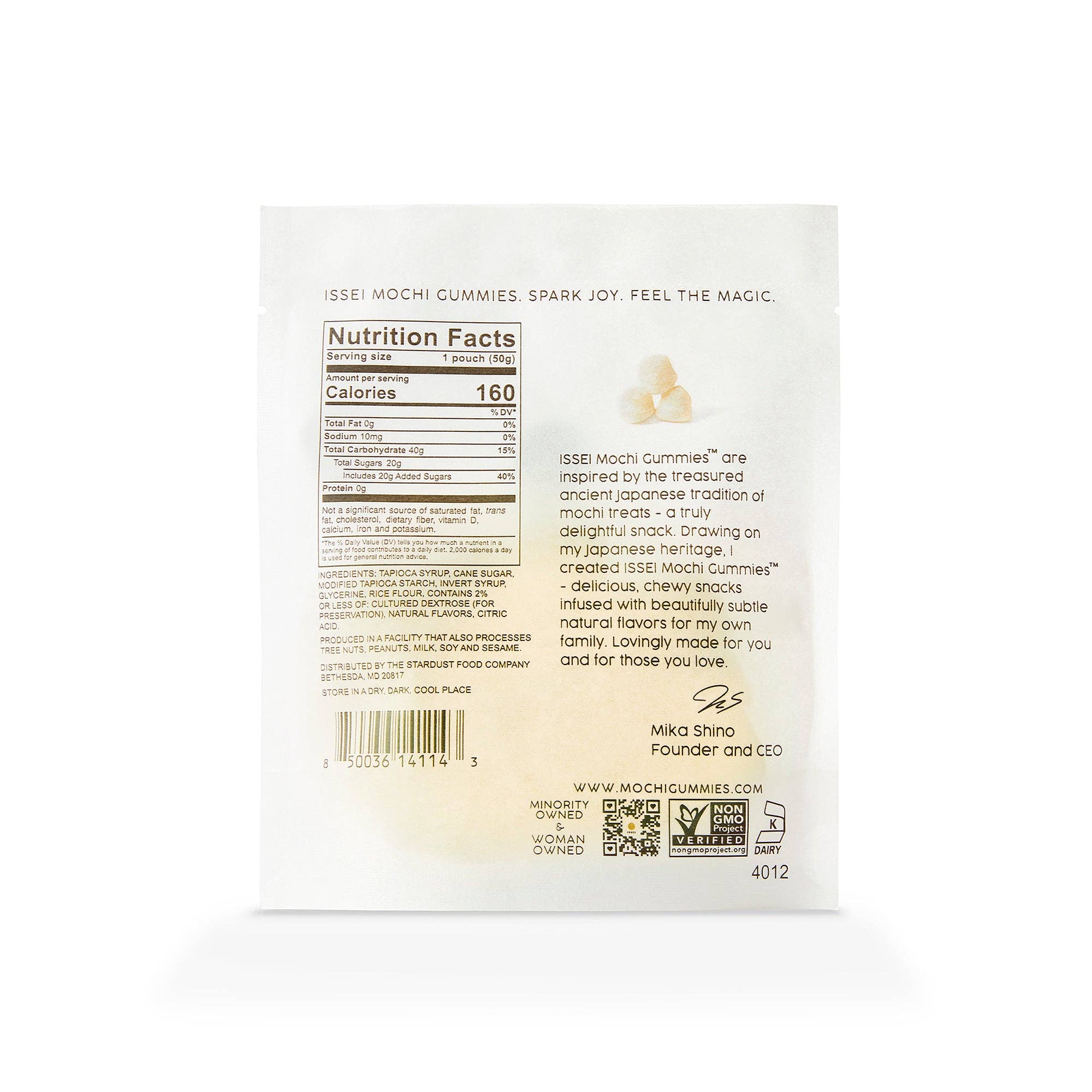 Issei Mochi Gummies - Green Grape