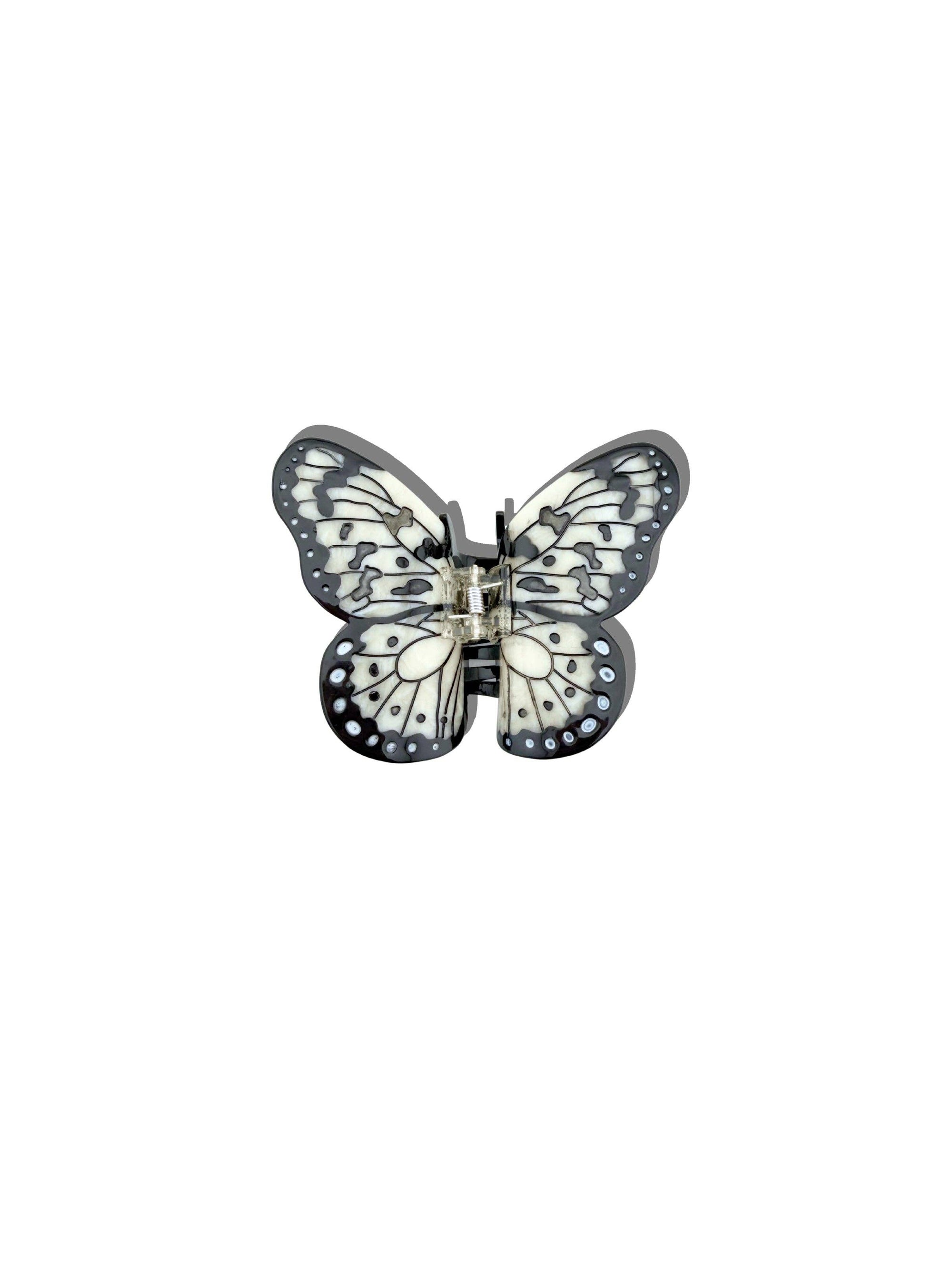 Solar Eclipse - Paper Kite Butterfly Claw Hair Clip