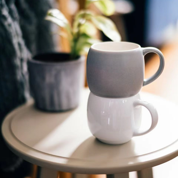 ORIGAMI - Aroma - Barrel Stacking Mug - Matte Green