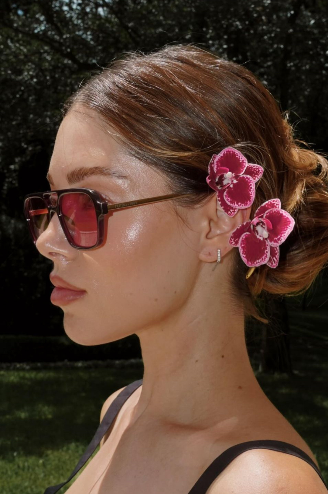 INDY - Ice Cube Sunglasses - Black Cherry