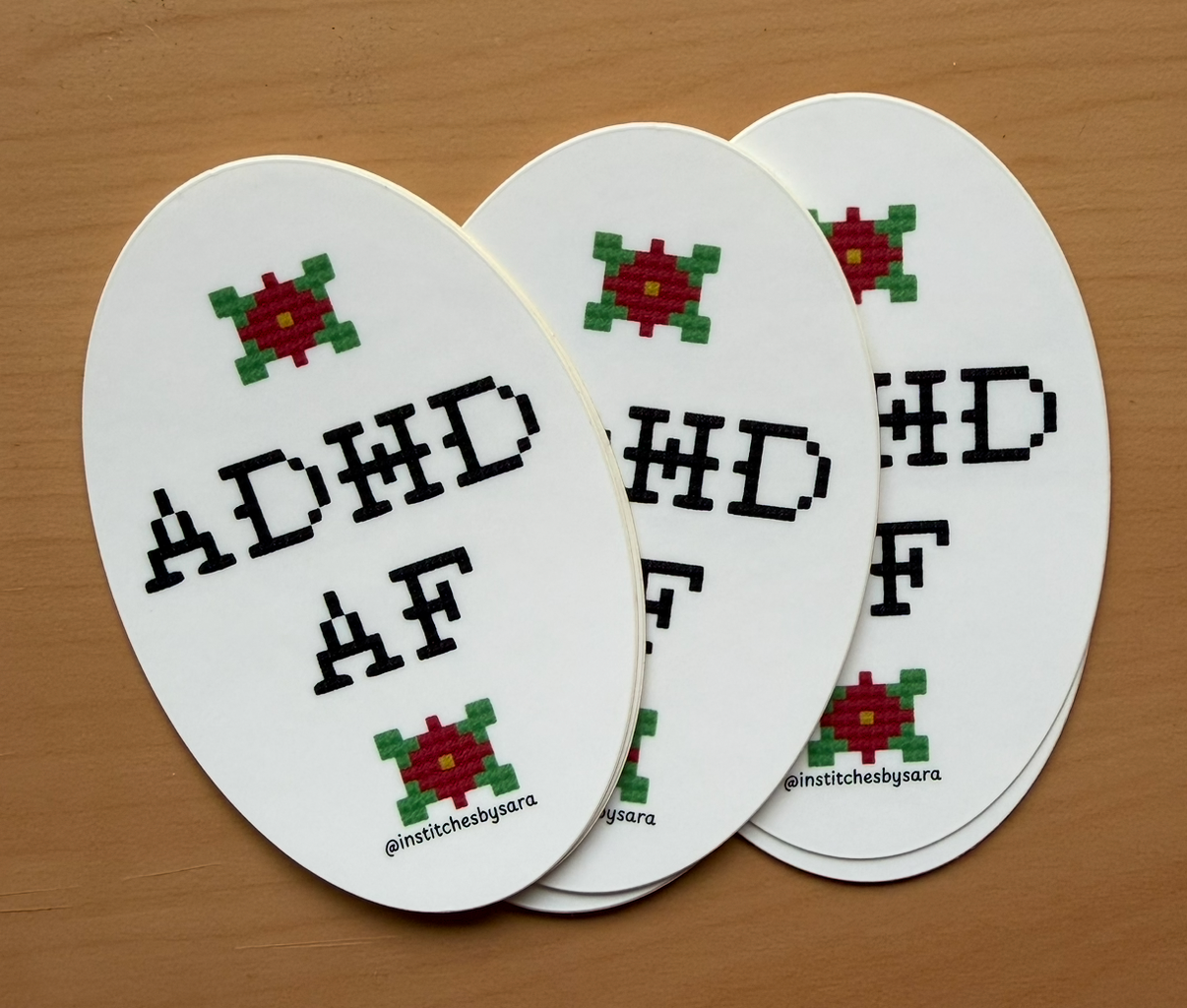 ADHD As Fuck Sticker