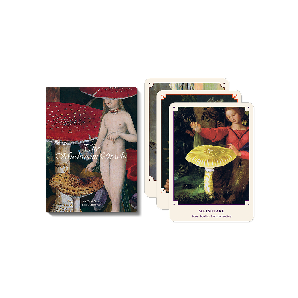 The Mushroom Oracle: 44 Card Deck and Guidebook - Space Camp