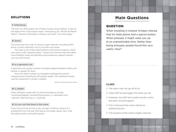 Lateral: Wonderful Answers to Weird Questions by Tom Scott & David Bodycombe