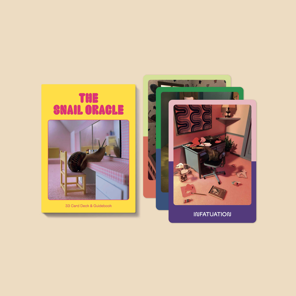 Broccoli - The Snail Oracle: 33 Card Deck & Guidebook