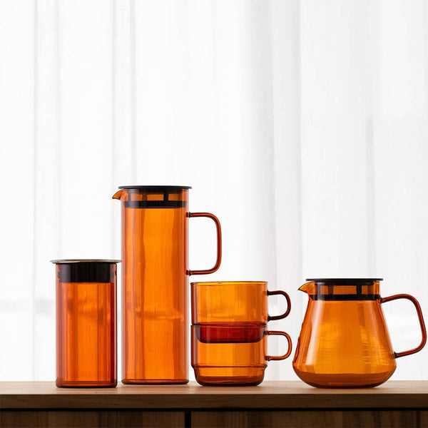 Hario - Colors Glass Series - Canister, 400mL - Gray