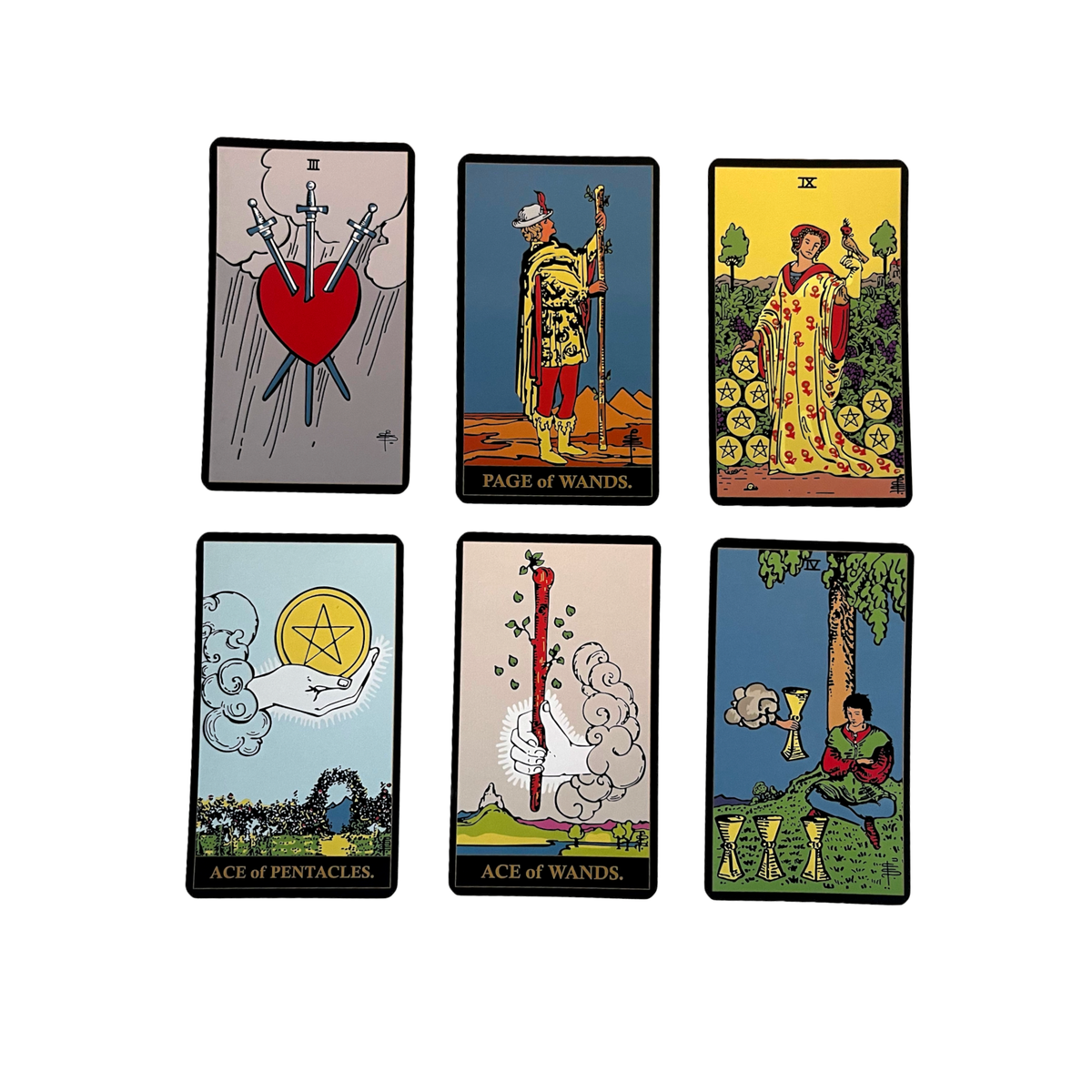 1909 - Raider-Waite-Smith Gilded Tarot & Guide