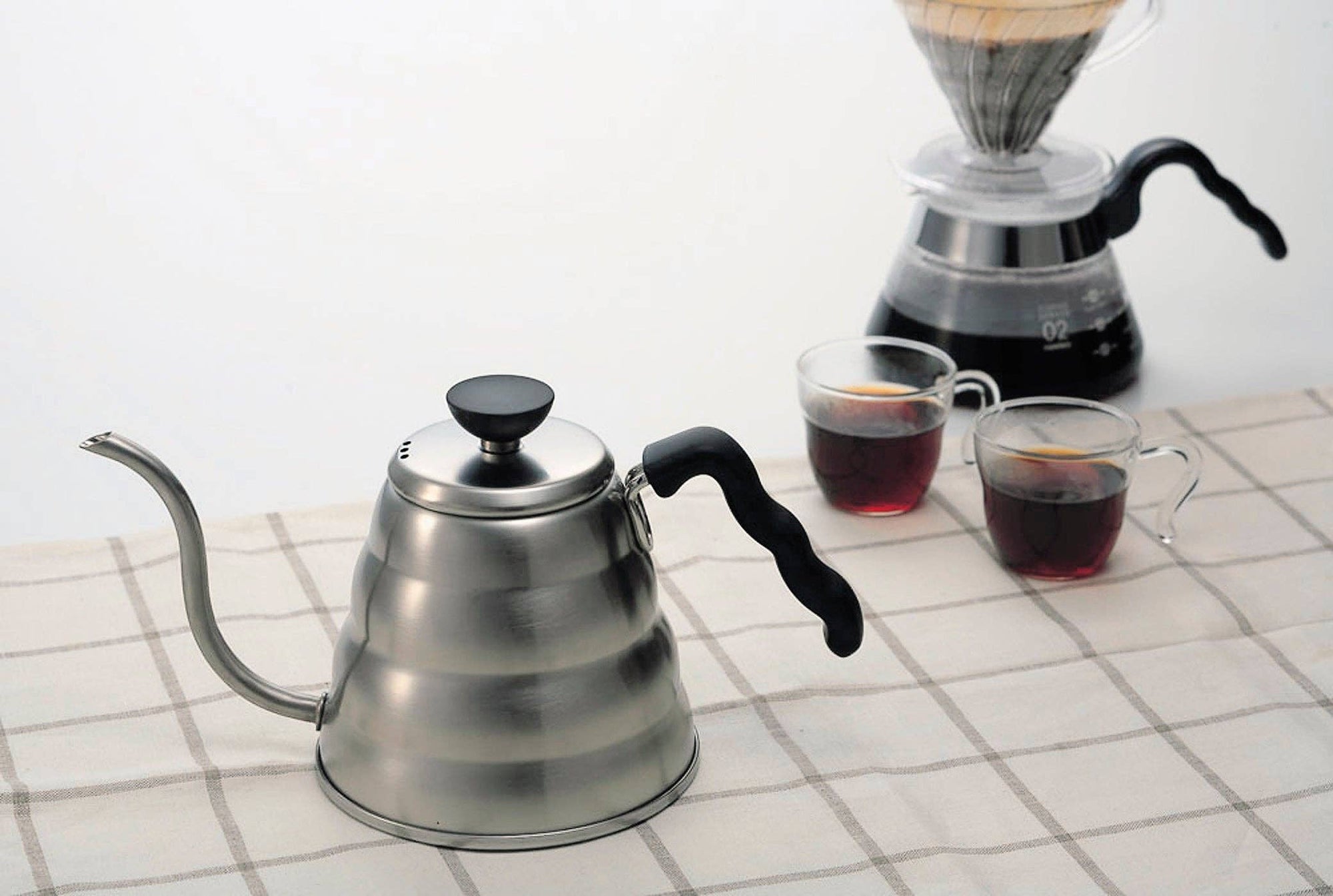 Hario - V60 "Buono" Drip Kettle 1.2L Silver