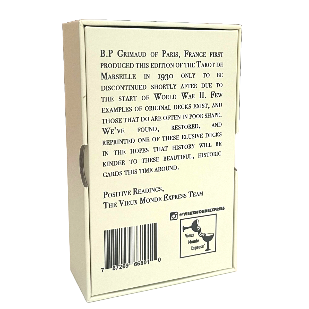 1930 Tarot de Marseille & Guide
