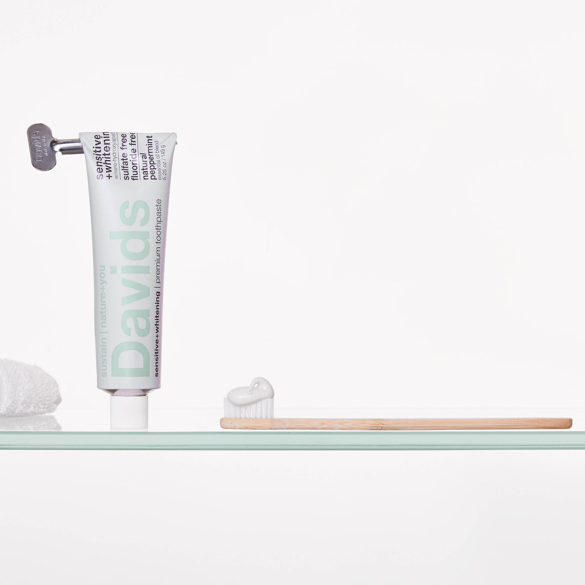Davids - Premium Bamboo Toothbrush - Adult Soft - 3 Pack