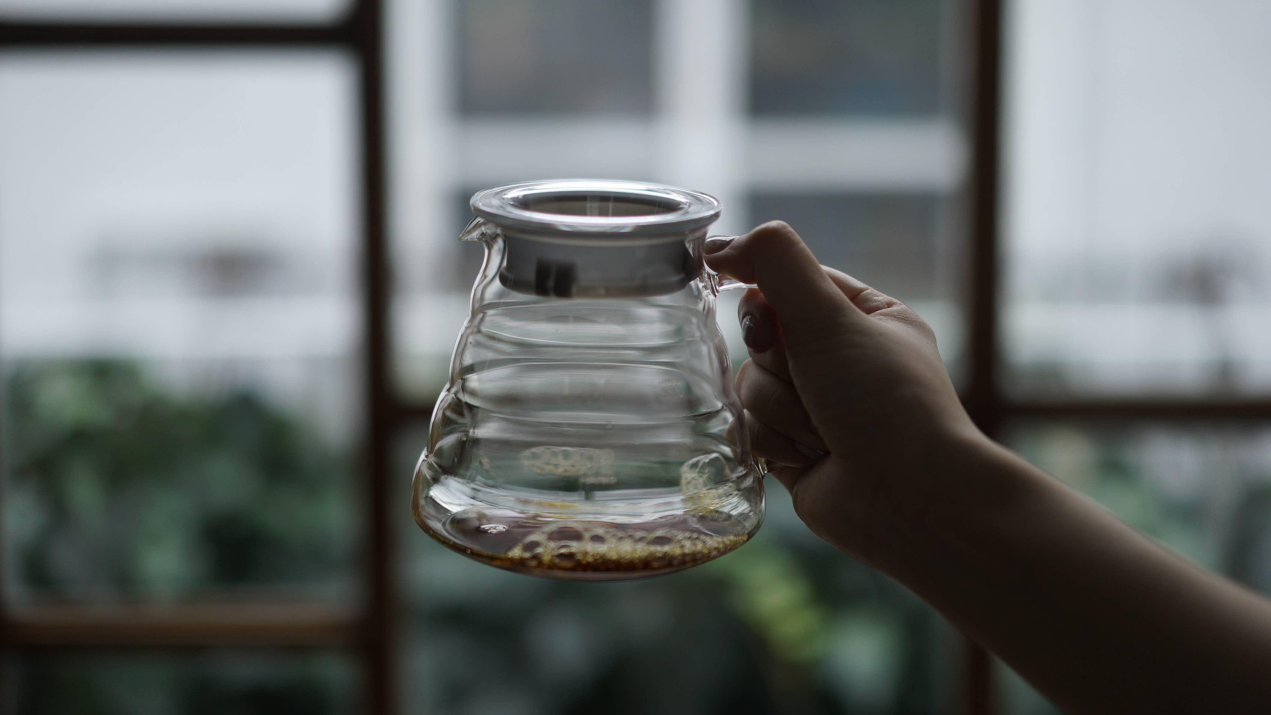 Hario V60 Range Server 01 - Clear Glass - Thumbnail 5