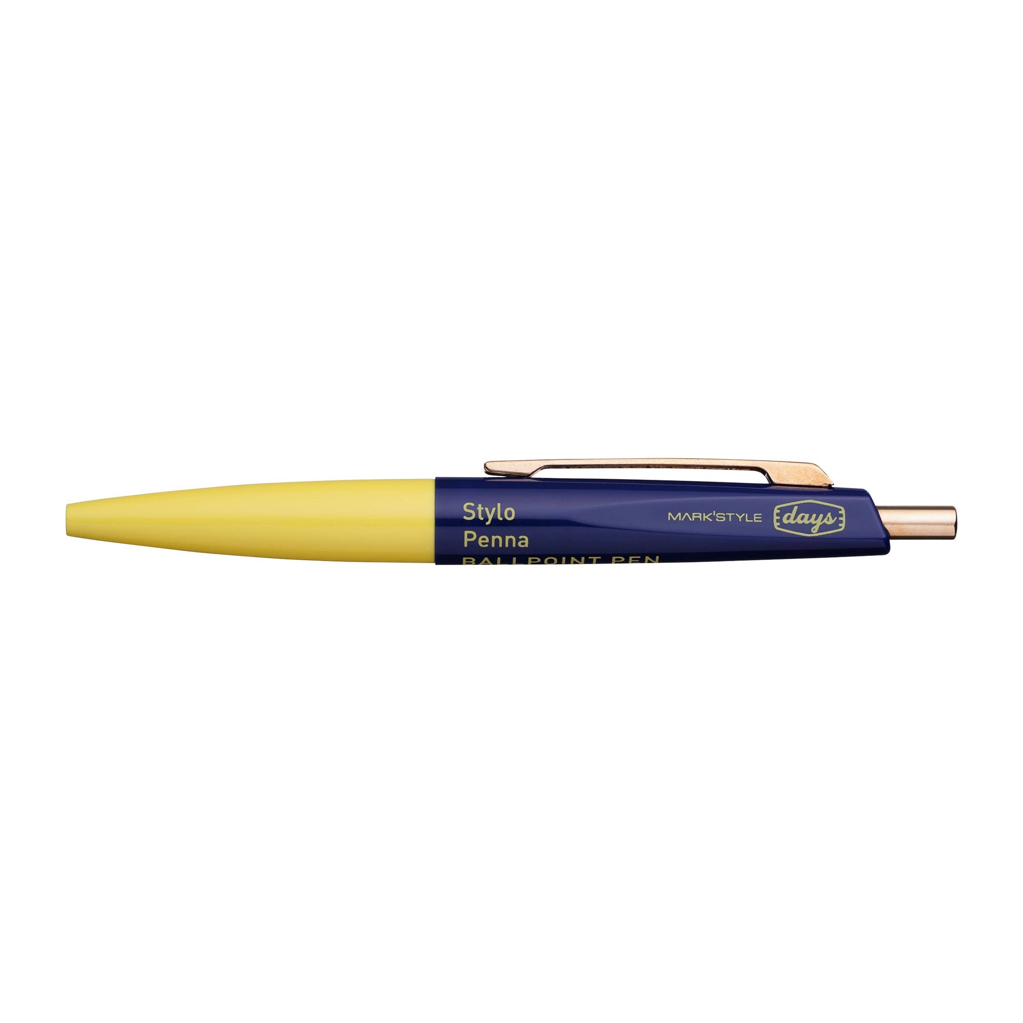 MARK'STYLE - Mini Ball Ink Pen - Beige-Mint