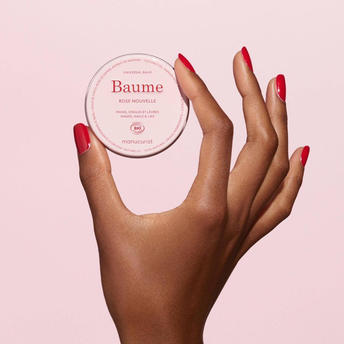 Manucurist - New Rose Balm - COSMOS Organic