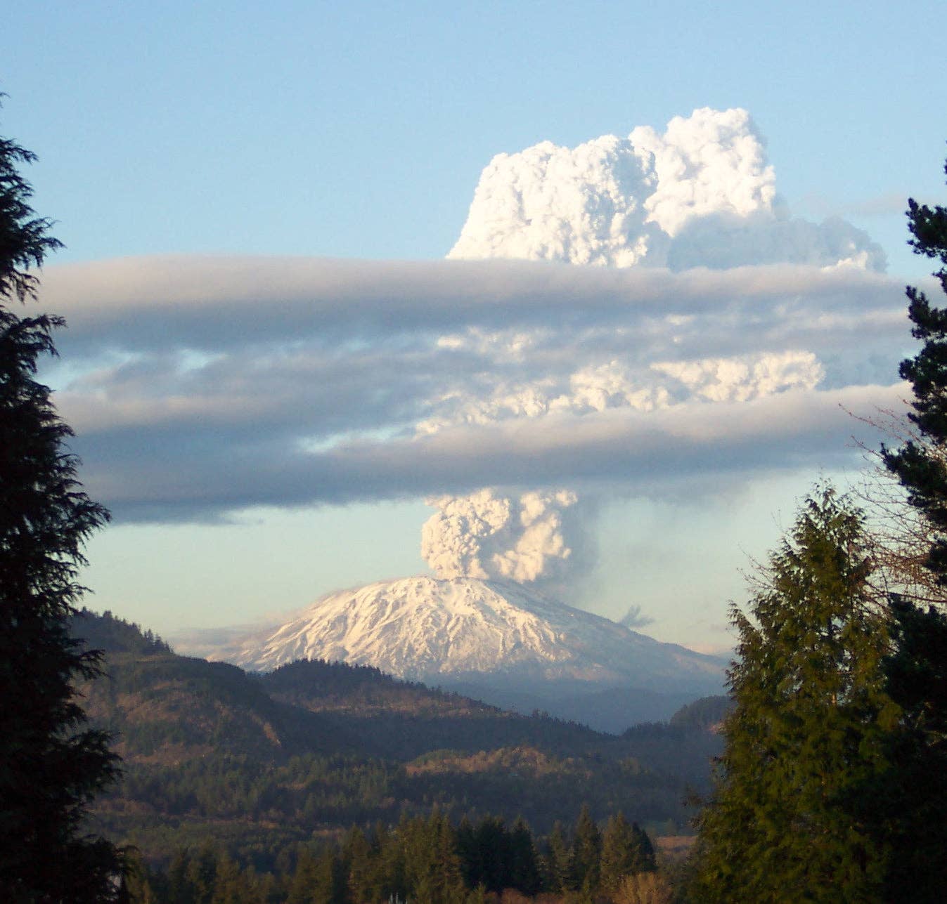 Ash from Mt. Saint Helen's - Space Camp