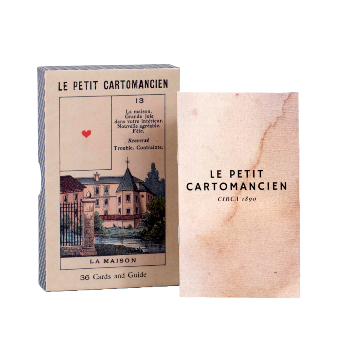 1875 Le Petit Cartomancien - Petit Lenormand Deck & Guide