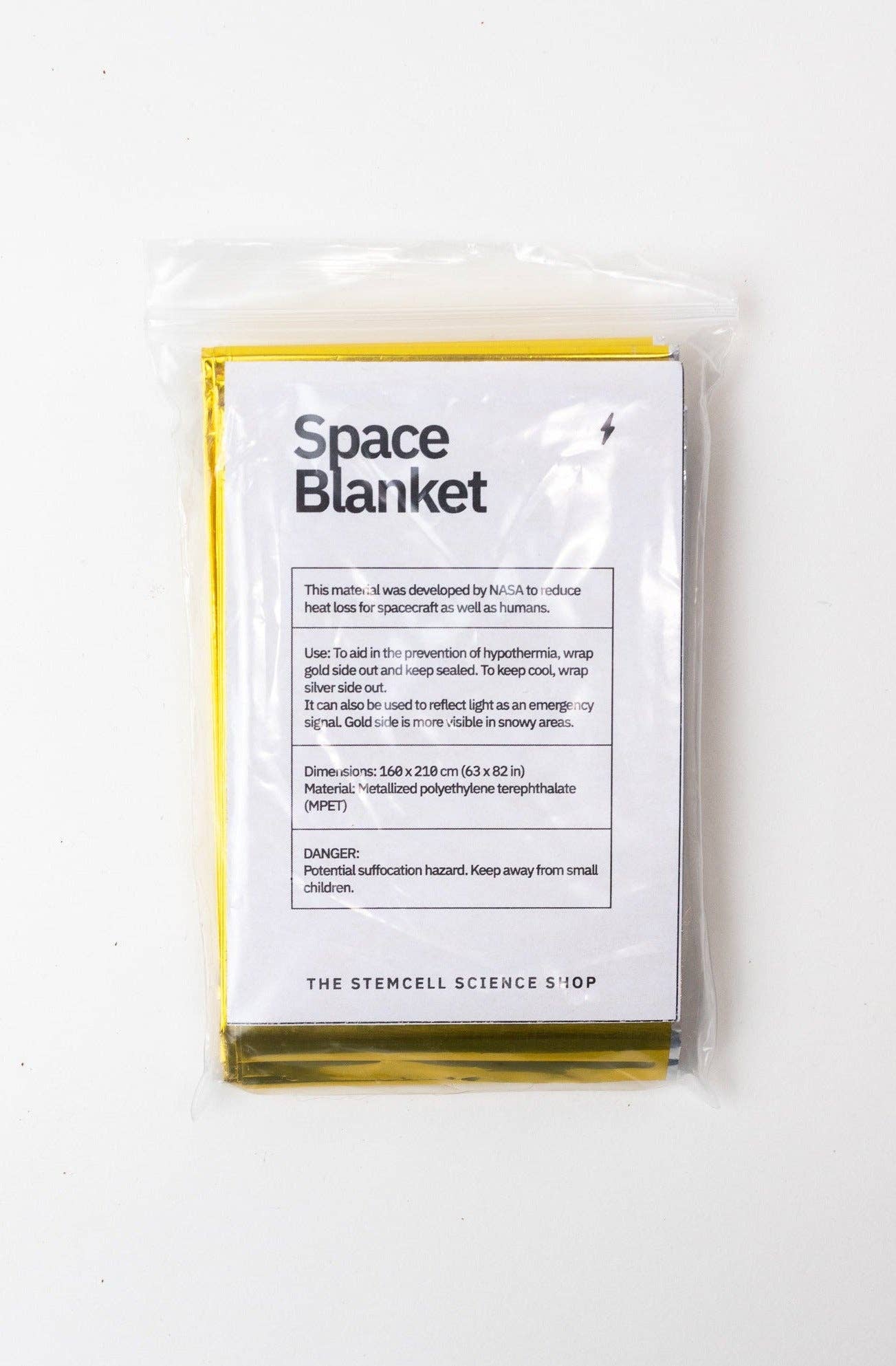 Space Blanket: Gold/Silver