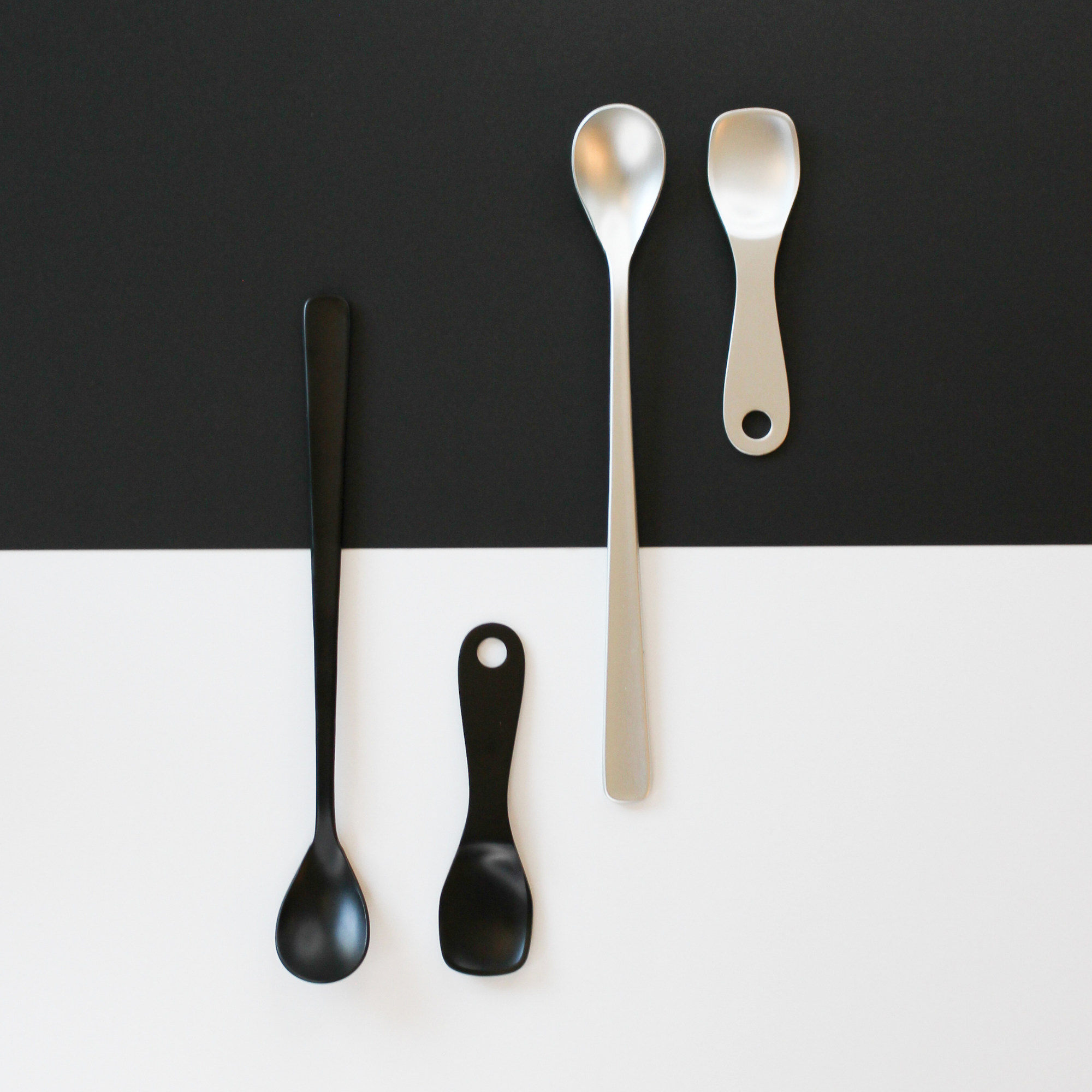 Enjoy-The-Best Ice Cream Spoon - Black