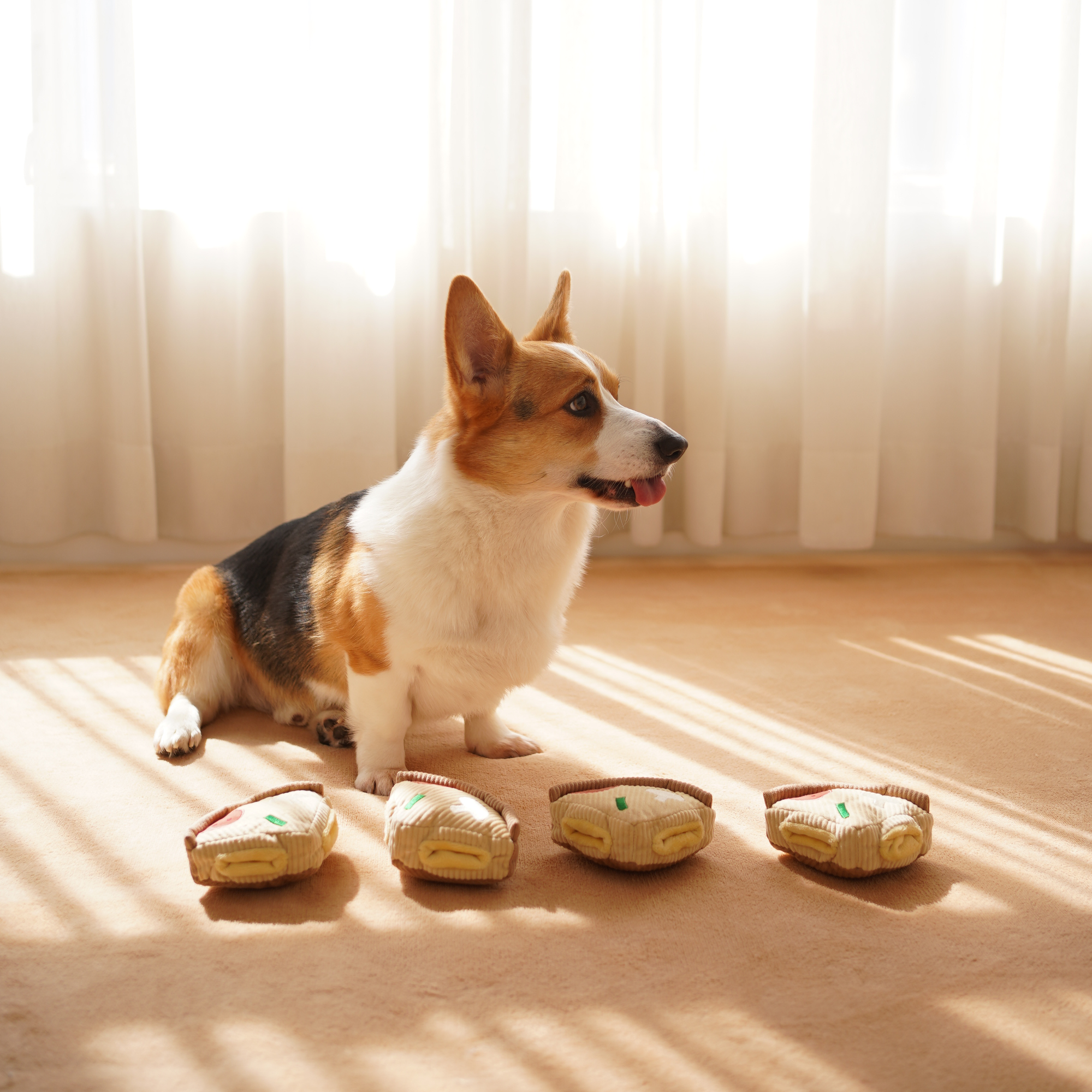 Lambwolf Collective - Enrichment Dog Toy - Deep Dish Pizza