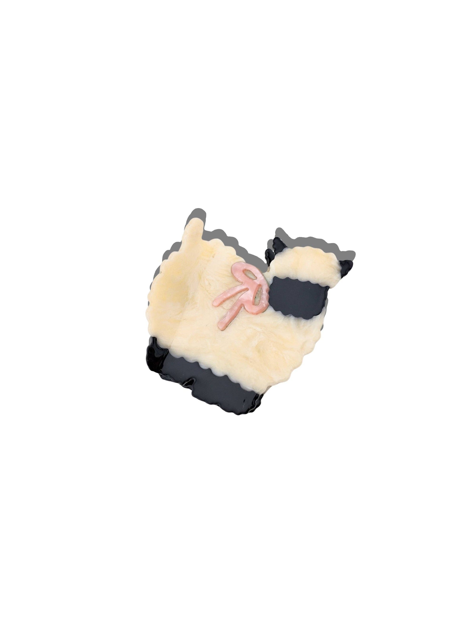 Solar Eclipse - Sheep Claw Hair Clip