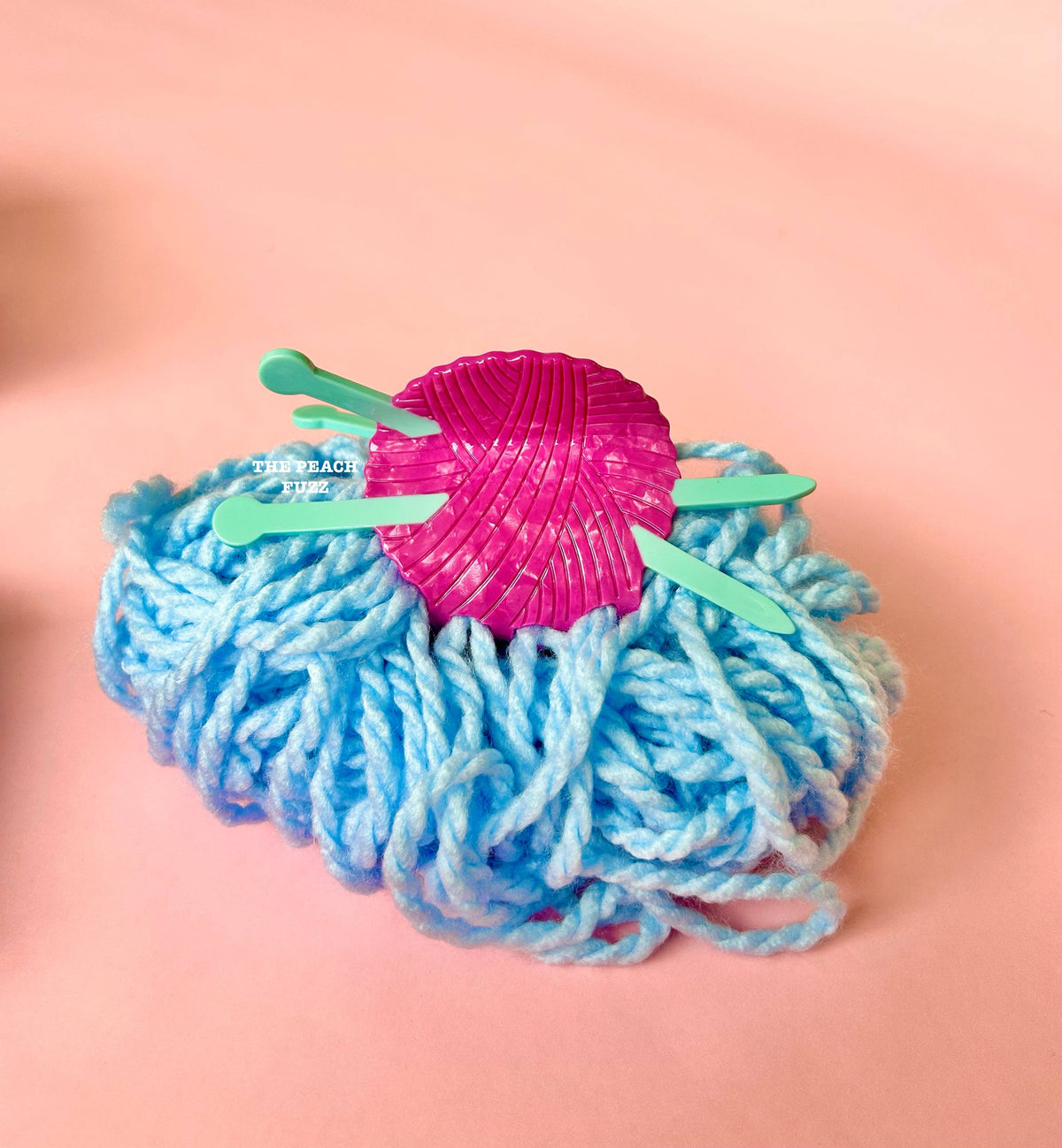 Knitting Needle Hair Claw: Perfect
