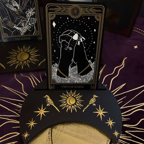Solstice Tarot/Oracle Card Stand Set