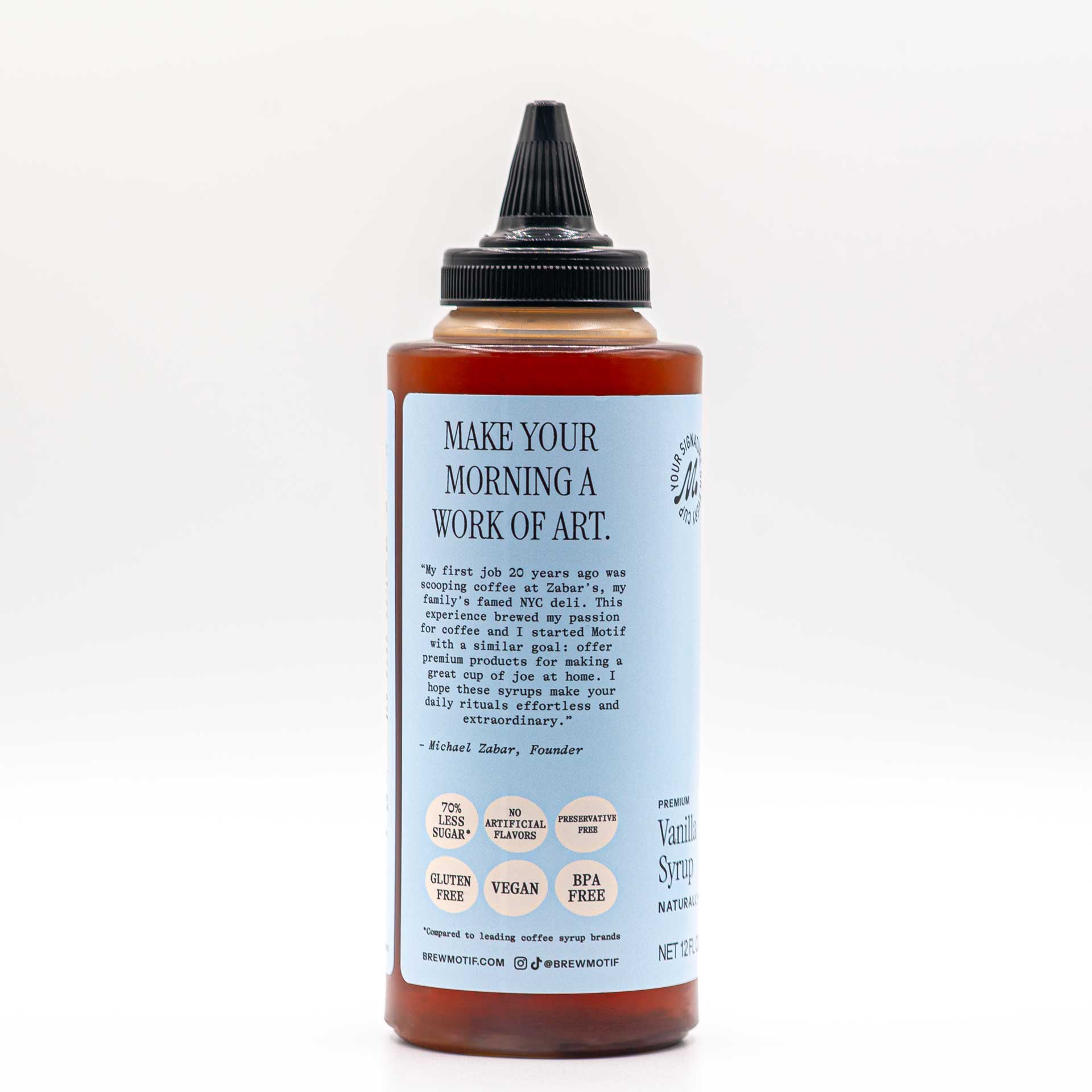 Motif - Vanilla Coffee Syrup