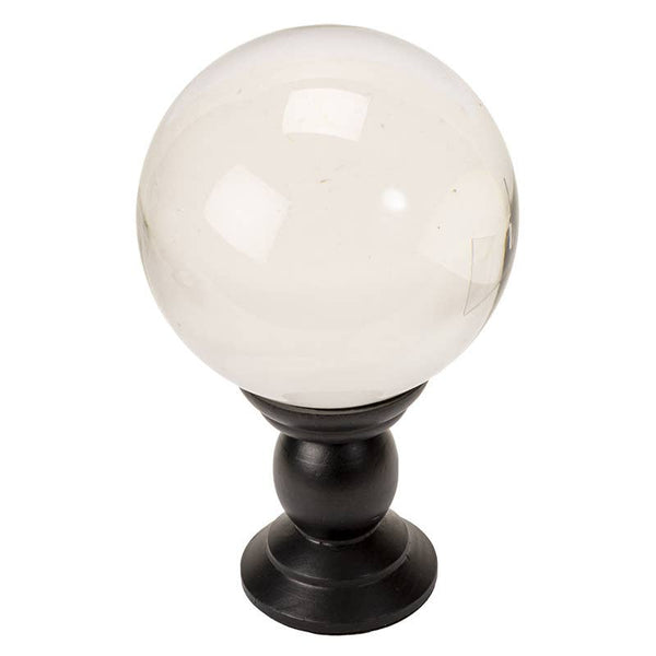 Crystal Ball on Stand - Clear