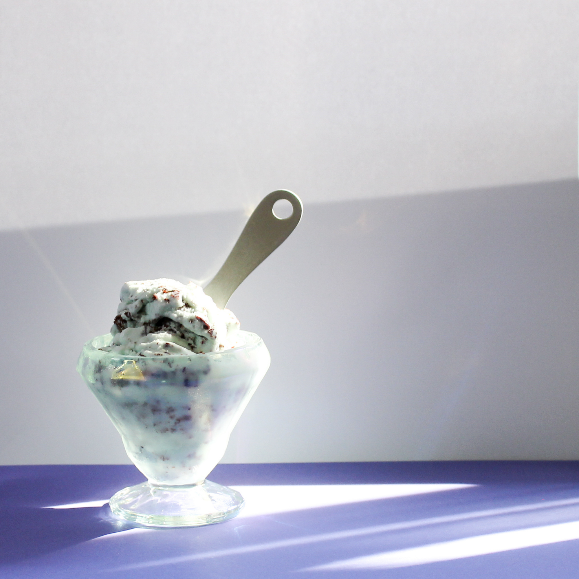 Enjoy-The-Best Ice Cream Spoon - Silver