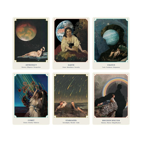 Broccoli The Celestial Oracle 44 Card Deck and Guidebook at Space Camp in Portland Oregon