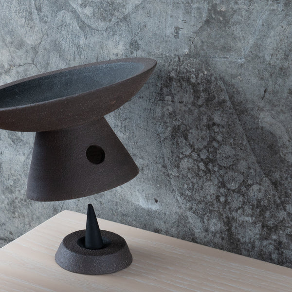 Ritual Object - Micro Incense Burner - Natural Black