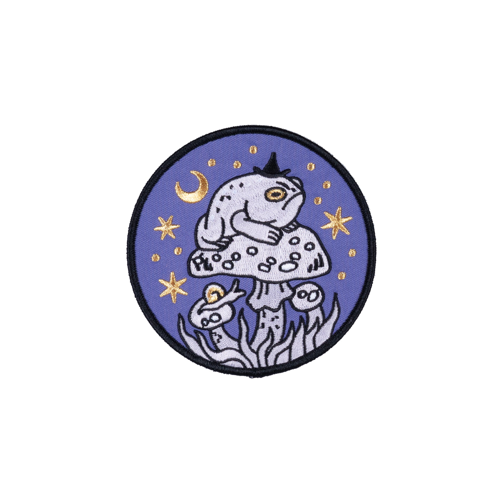 Grumpy Toad Witch - Embroidered Patch - Space Camp