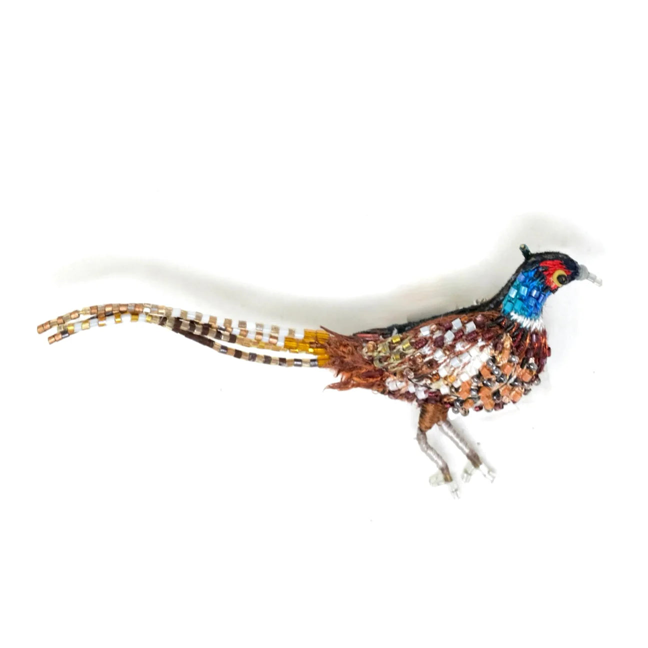Common Pheasant Brooch