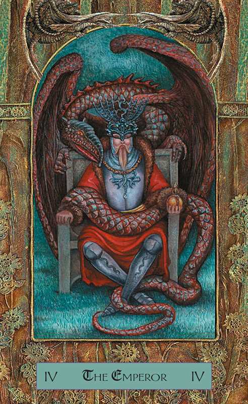 Simon & Schuster Dragon Tarot by Nigel Suckling Mixed Media at Space Camp in Portland, Oregon