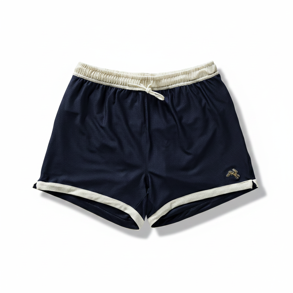 Tracksmith - Van Cortlandt Grand Shorts - Navy/Ivory
