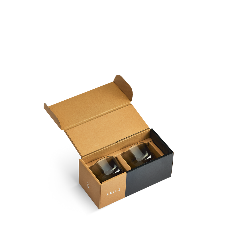 FELLOW - Pirch Cortado Glass Set  - Garnet