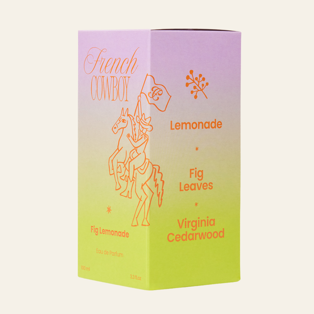 French Cowboy - Fig Lemonade in a 100 ml bspray bottle sold at The Marie-Marie in Portland, Oregon