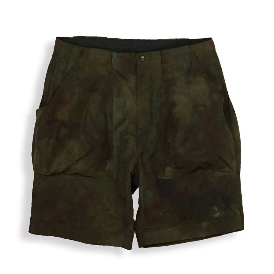 Norbit - Injection-Dyed Shorts - HNPT-069 - Olive - Space Camp