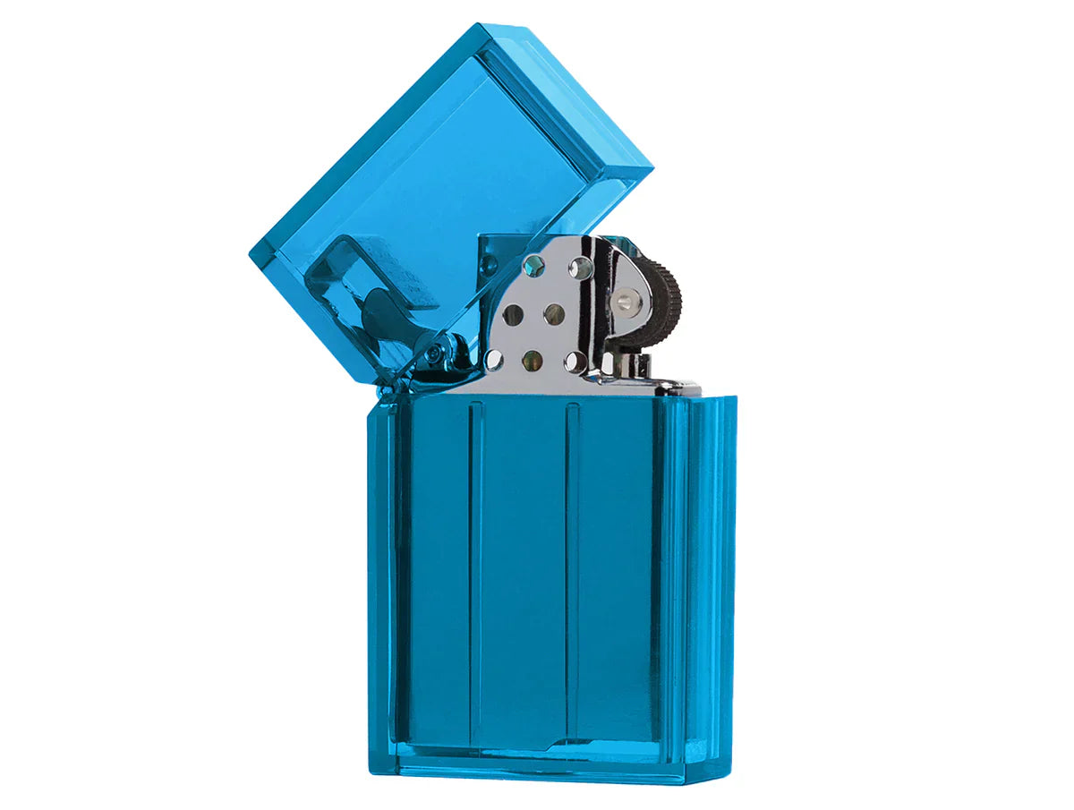 Tsubota Pearl - Hard Edge Lighter - Transparent Blue