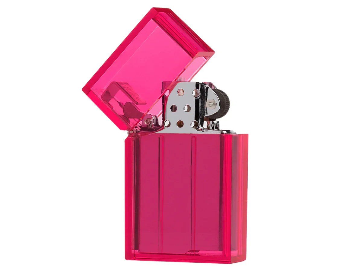 Tsubota Pearl - Hard Edge Lighter - Transparent Pink