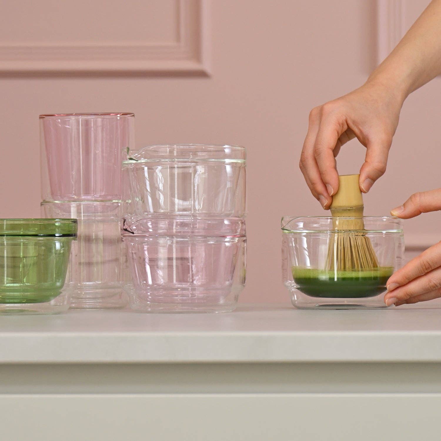 Hario Transparent Double-Walled Matcha Bowl 300mL at Space Camp in Portland, Oregon